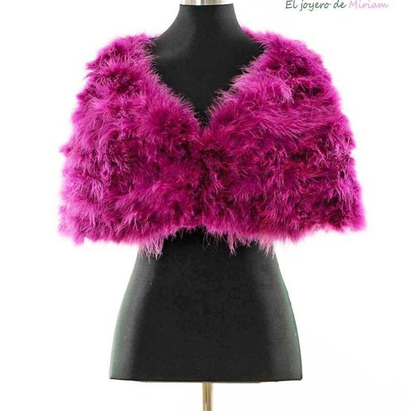 Estola de fiesta bugamvilla