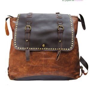 Bolso mochila tachuelas