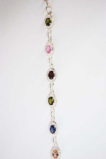 Pulsera cristales colores - Imagen 2
