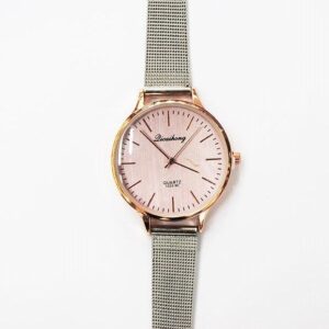Reloj de acero y oro rosa