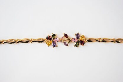 Pulsera dorada de acero - Imagen 2