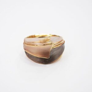 Anillo elástico tonos rosas