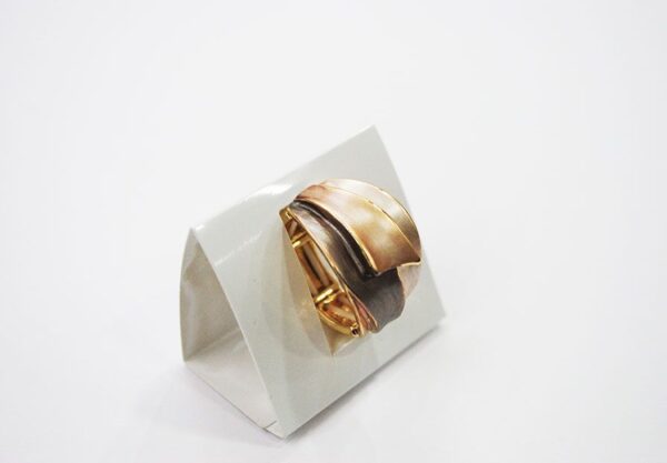 Anillo elástico tonos rosas - Imagen 2