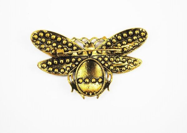Broche avispa perlas - Imagen 2