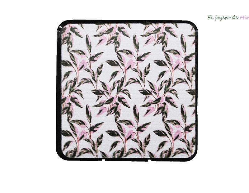 Funda guarda mascarilla flores