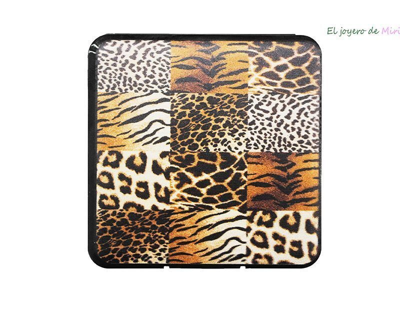 Funda carcasa mascarilla leopardo