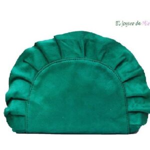 Cartera de fiesta turquesa