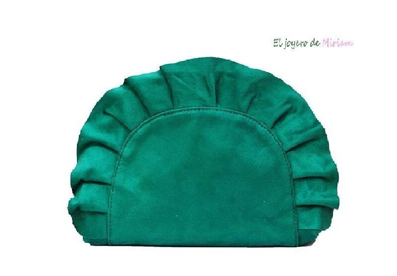 Cartera de fiesta turquesa