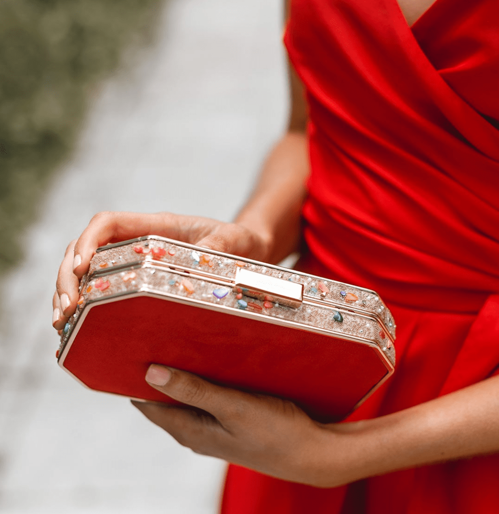 Bolsos fiesta top rojos
