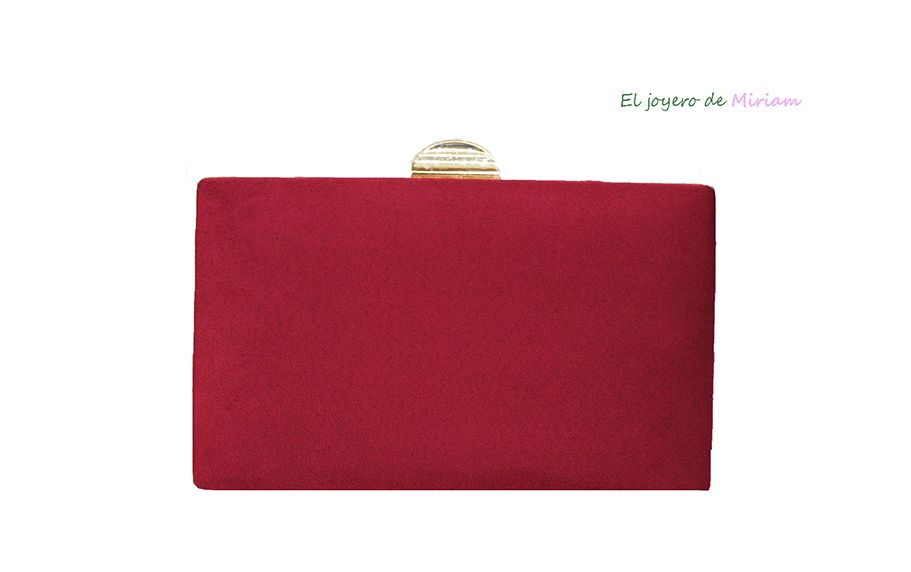 Bolso de fiesta rojo