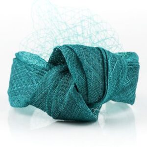 Diadema de fiesta turquesa