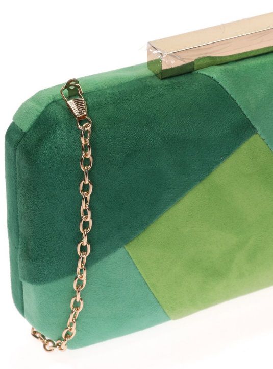 Bolso clutch verdes El joyero Miriam