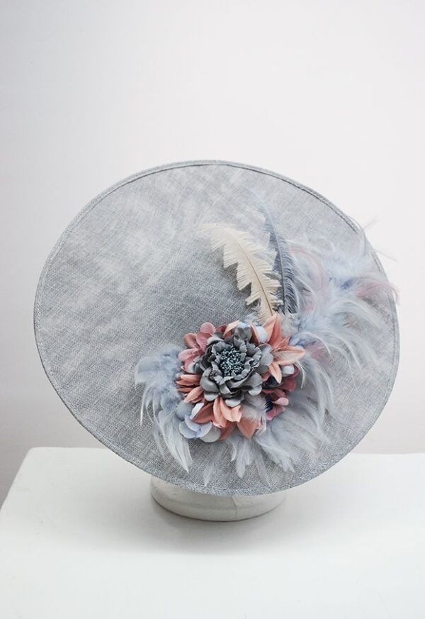 Tocado plato gris - Imagen 2