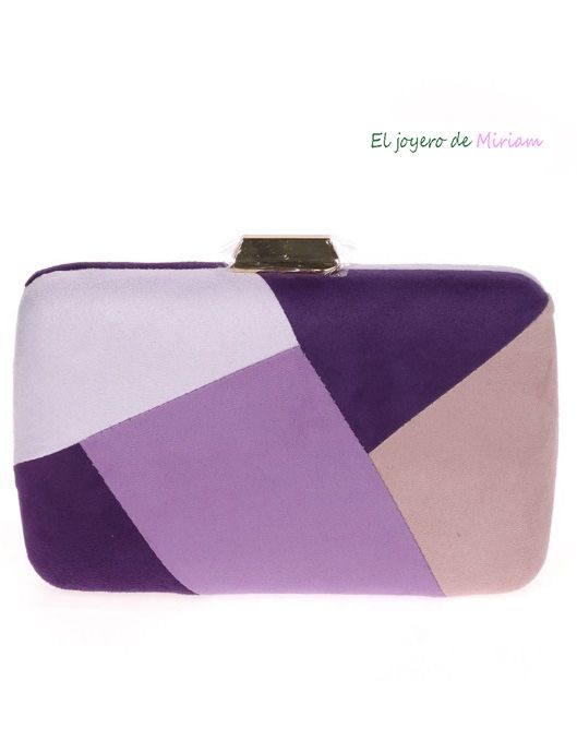 Bolso clutch tonos - joyero de Miriam