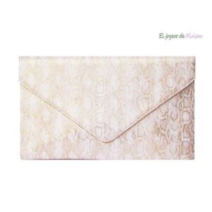 Cartera de fiesta metalizada