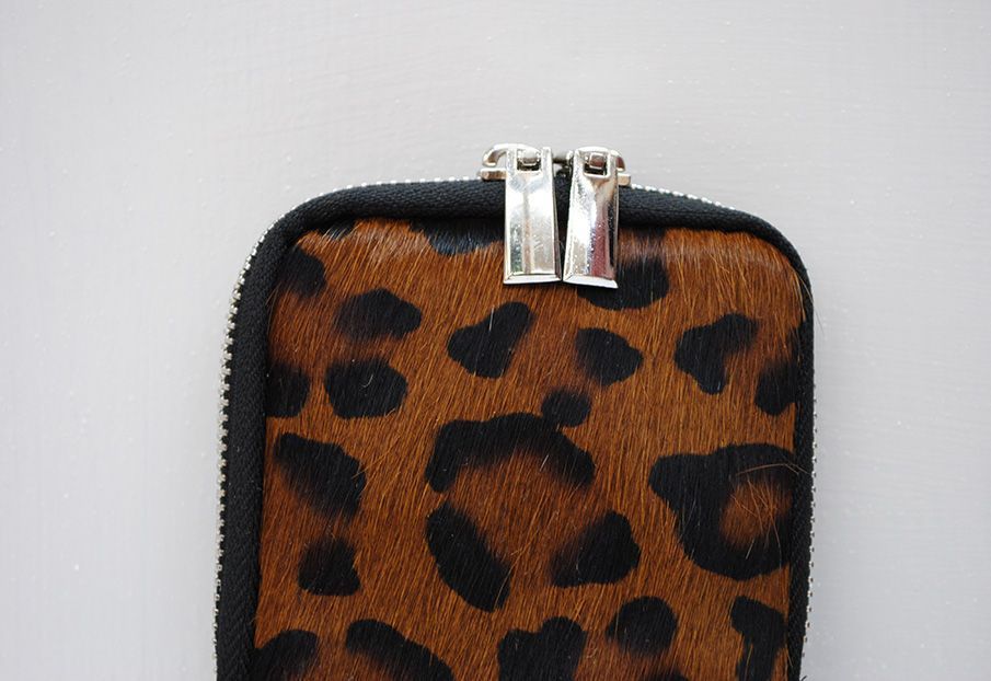 Porta Móvil, Bolso Porta Móvil Nylon Animal Print Multicolor