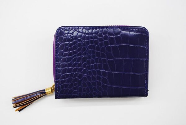 Monedero morado y malva