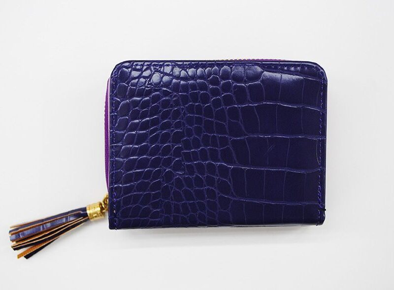 Monedero morado y malva