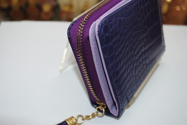 Monedero morado y malva - Imagen 2