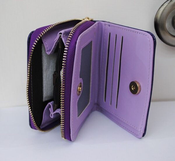 Monedero morado y malva - Imagen 3
