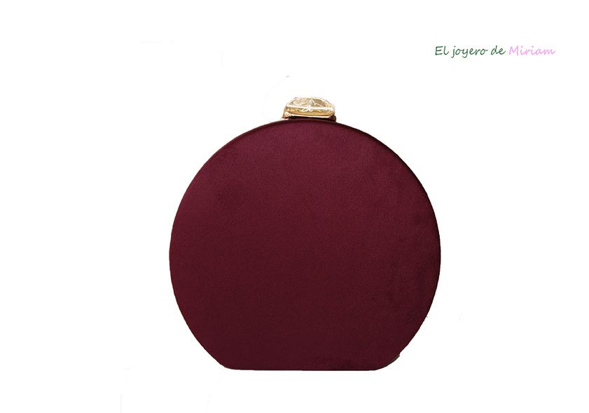 Clutch granate - El de Miriam