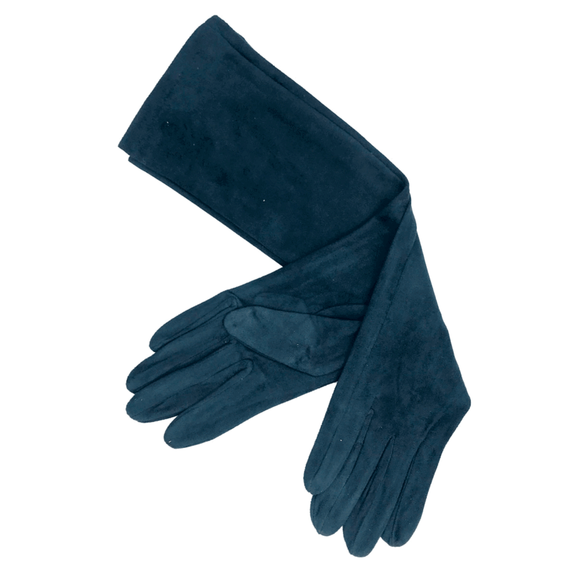 Guantes de fiesta petróleo 50cm