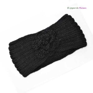 Gorro turbante negro