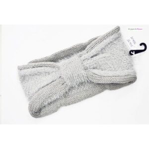 Gorro turbante gris claro