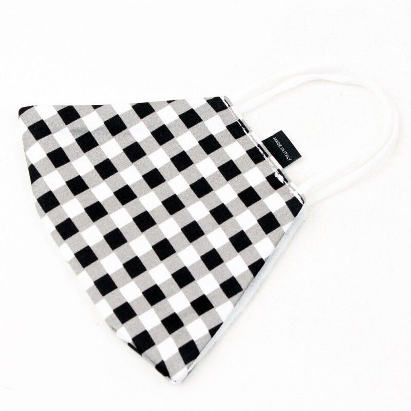 Mascarilla cuadros vichy