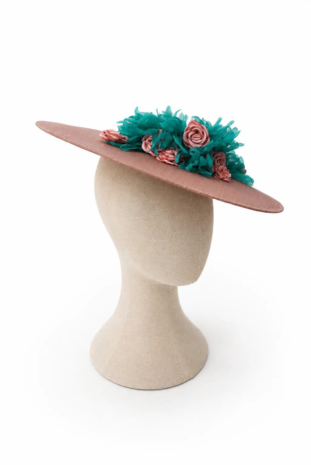 Tocado plato rosa - Imagen 2