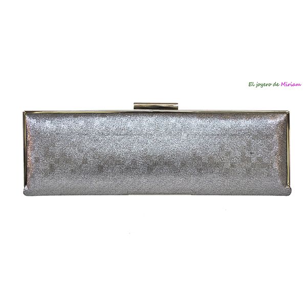 Evaluable Galleta Buena voluntad Bolso clutch baguette plata vieja - El joyero de Miriam