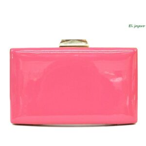 Bolso charol coral