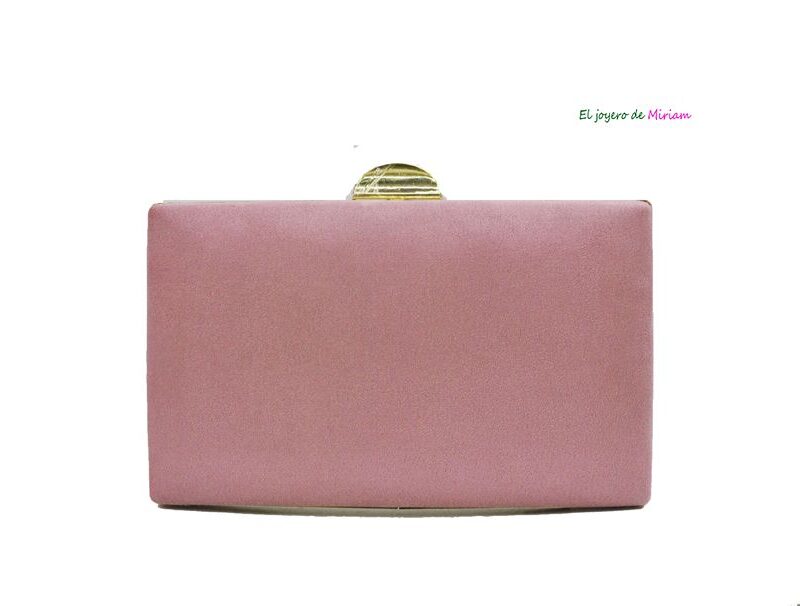 Clutch rosa tono 4