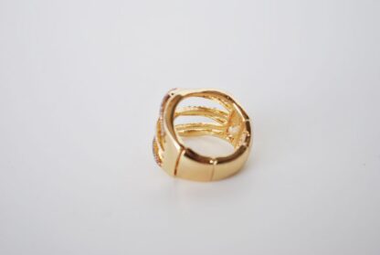 Anillo dorado elástico - Imagen 3