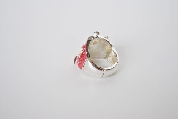 Anillo fucsia elástico - Imagen 3