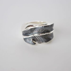 Anillo elástico plata envejecida