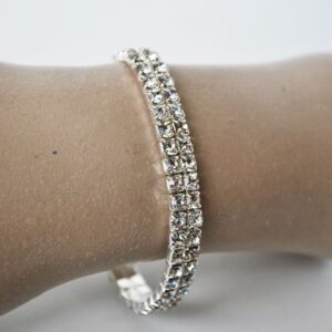 Pulsera doble brillantes