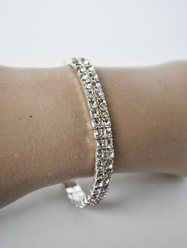 Pulsera doble brillantes