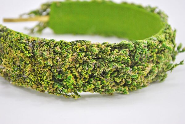Diadema tocado verde - Imagen 2