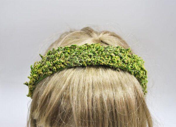 Diadema tocado verde - Imagen 6