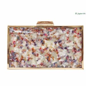 Bolso rígido multicolor