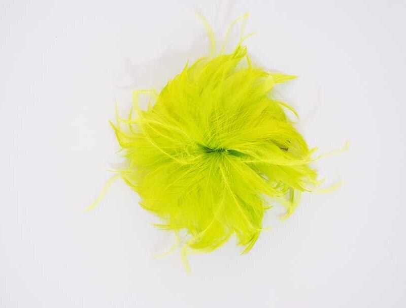 Flor tocado amarillo lima