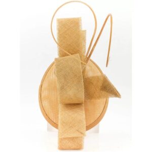 Tocado casquete dorado