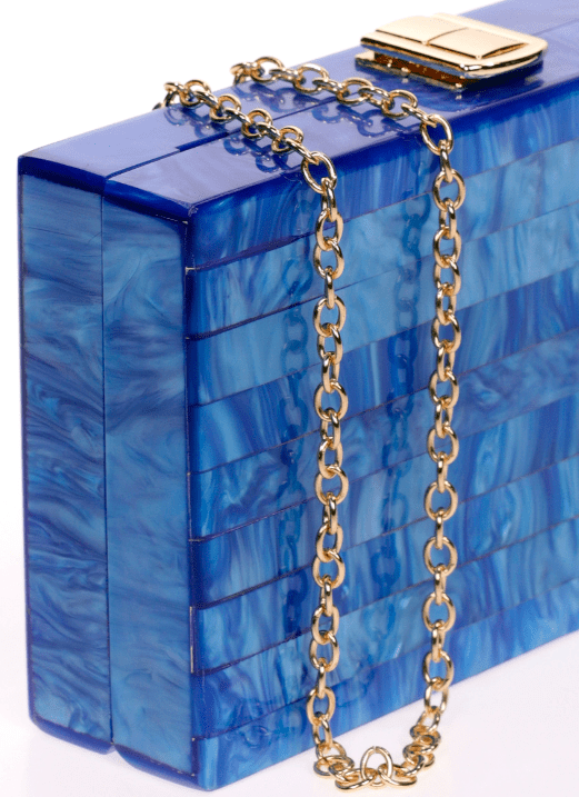 Bolsos de 2025 fiesta azul electrico