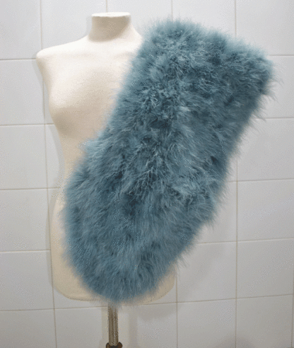 Estola de hombro azul