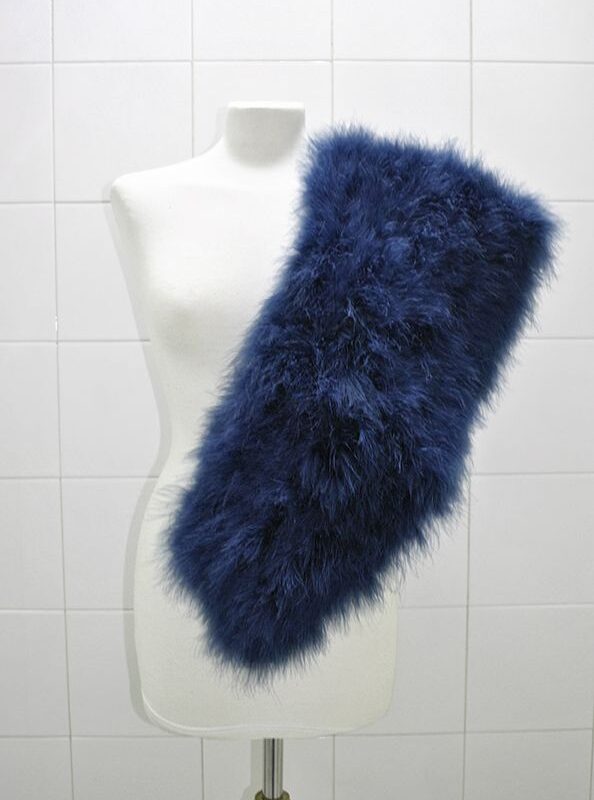 Estola de hombro azul marino