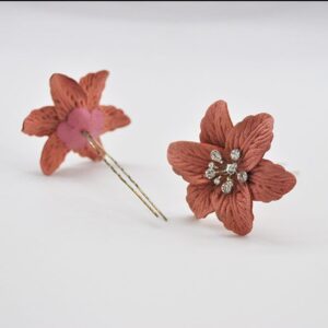 Horquillas rosas de fiesta