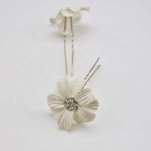 Horquillas blancas de fiesta