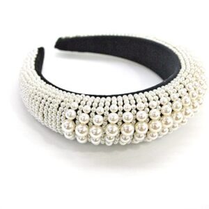 Diadema de fiesta con perlas