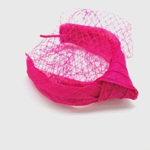 Diadema fucsia redecilla